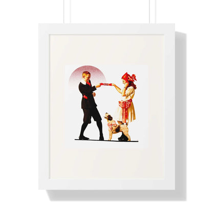Playing Party Games: Norman Rockwell: Wall Art