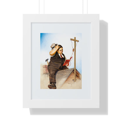 Radio Antennae by Robert C. Kauffmann  Wall Art
