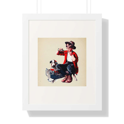 Sick Puppy by Norman Rockwell: Wall Art