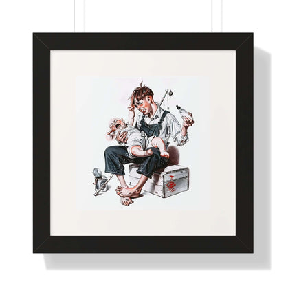 Feeding Time by J.C. Leyendecker: Wall Art