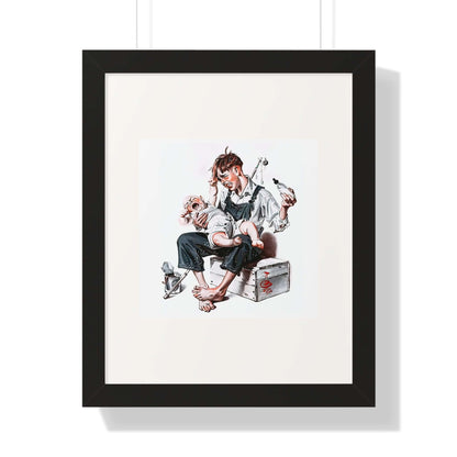 Feeding Time by J.C. Leyendecker: Wall Art