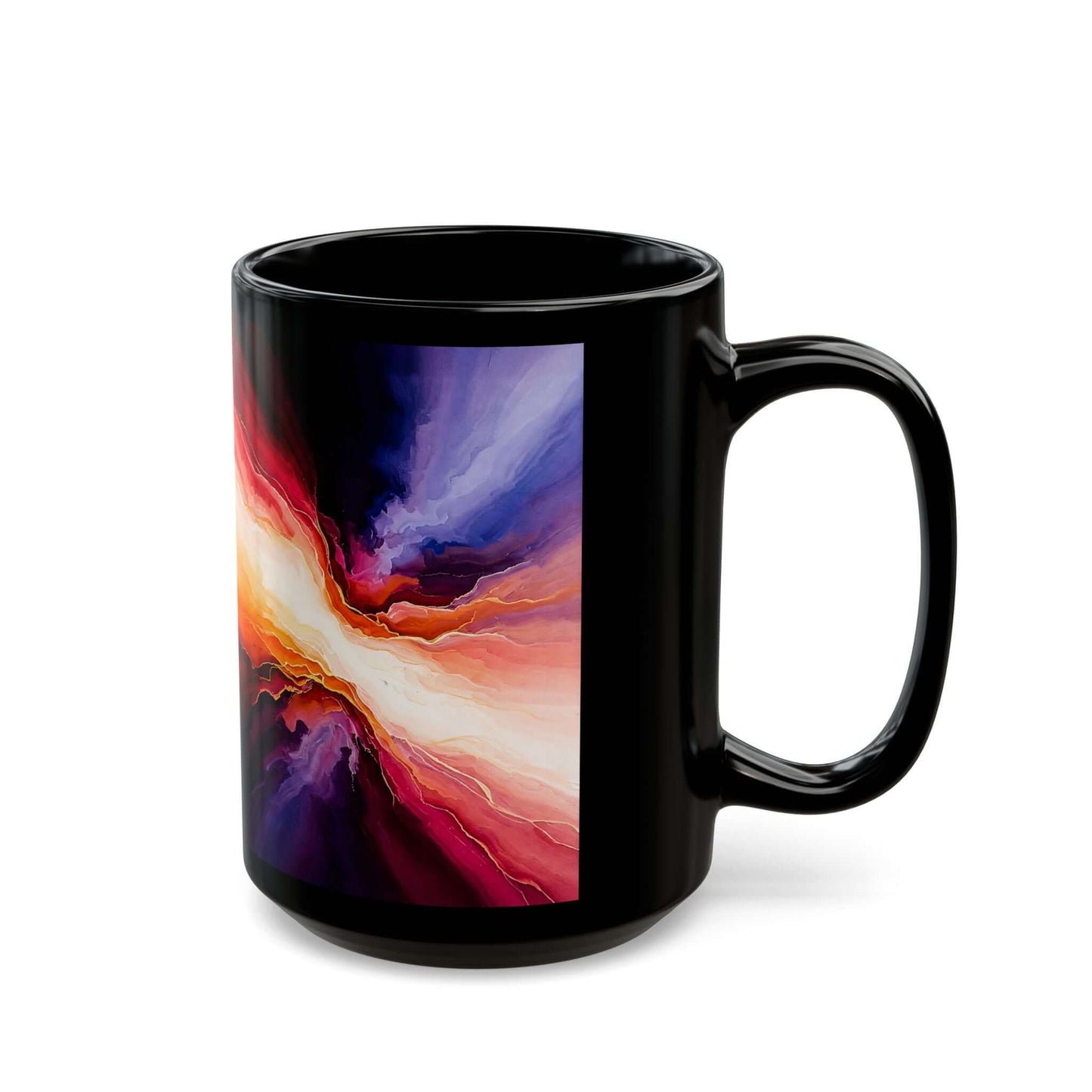 Mug – Dawn Split - Abstract Expressionism