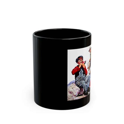 Mug – Young Boys Trespassing & Eating Watermelon by Joseph Francis Kernan