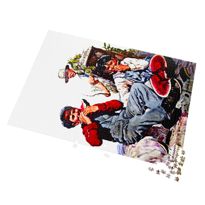 Watermelon Trespassin: Joseph Francis Kernan - Jigsaw Puzzle