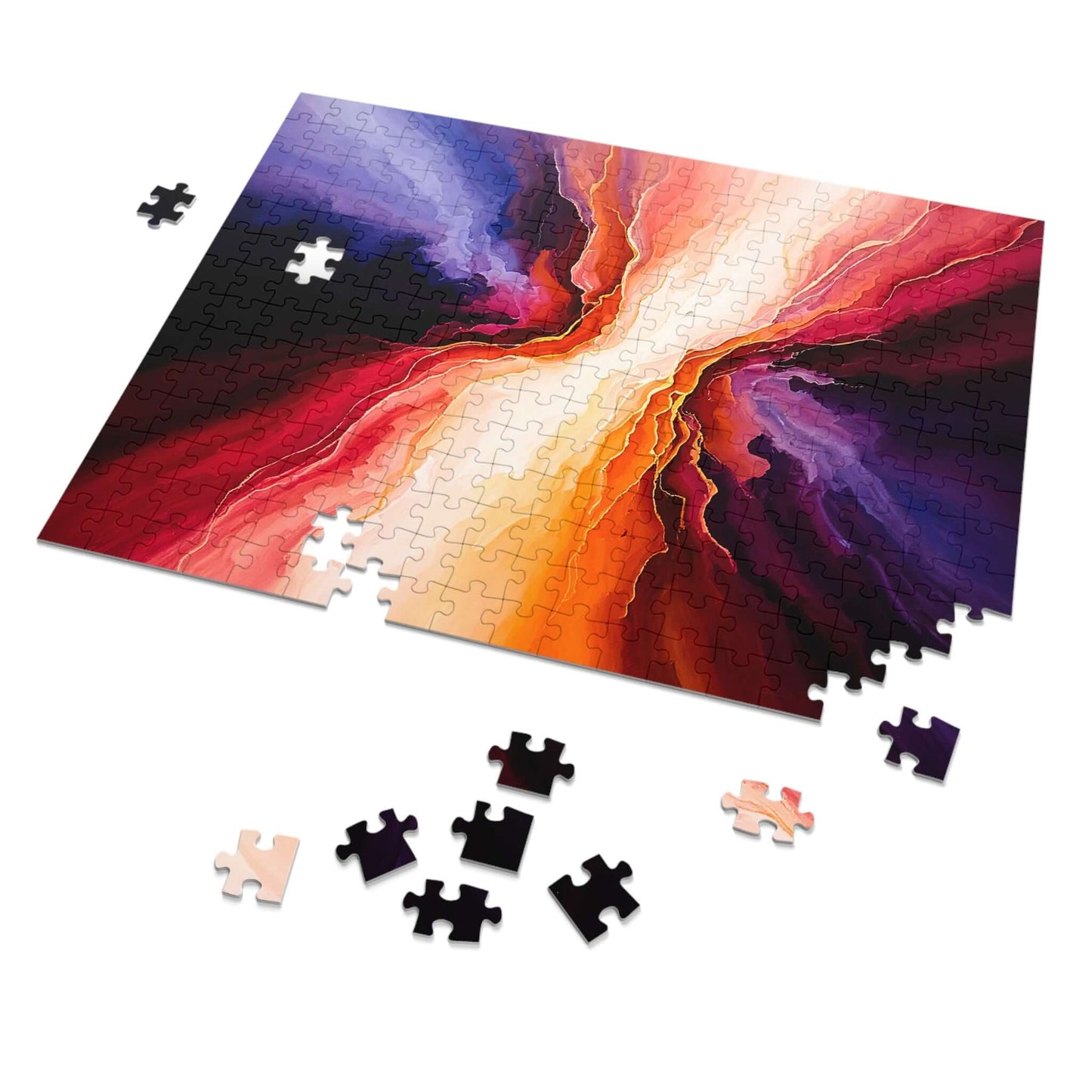 Dawn Split - AbEx - Jigsaw Puzzle
