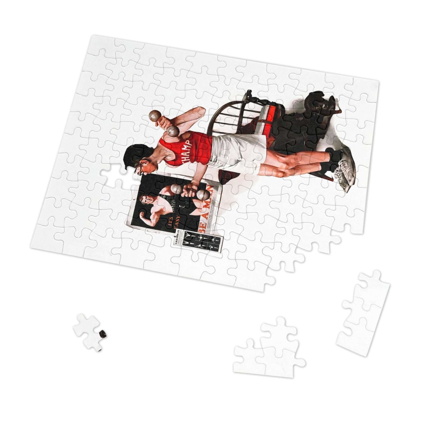 Be a Man, It’s Easy by Norman Rockwell - Jigsaw Puzzle