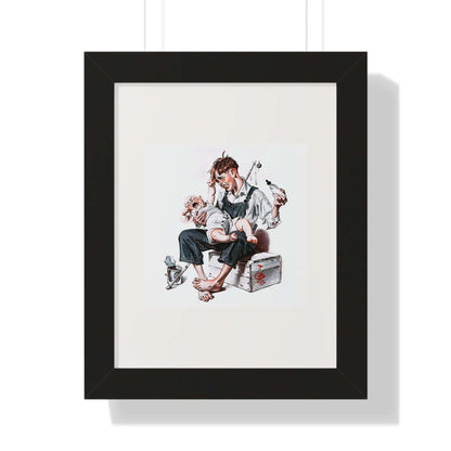 Feeding Time by J.C. Leyendecker: Wall Art