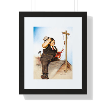 Radio Antennae by Robert C. Kauffmann  Wall Art
