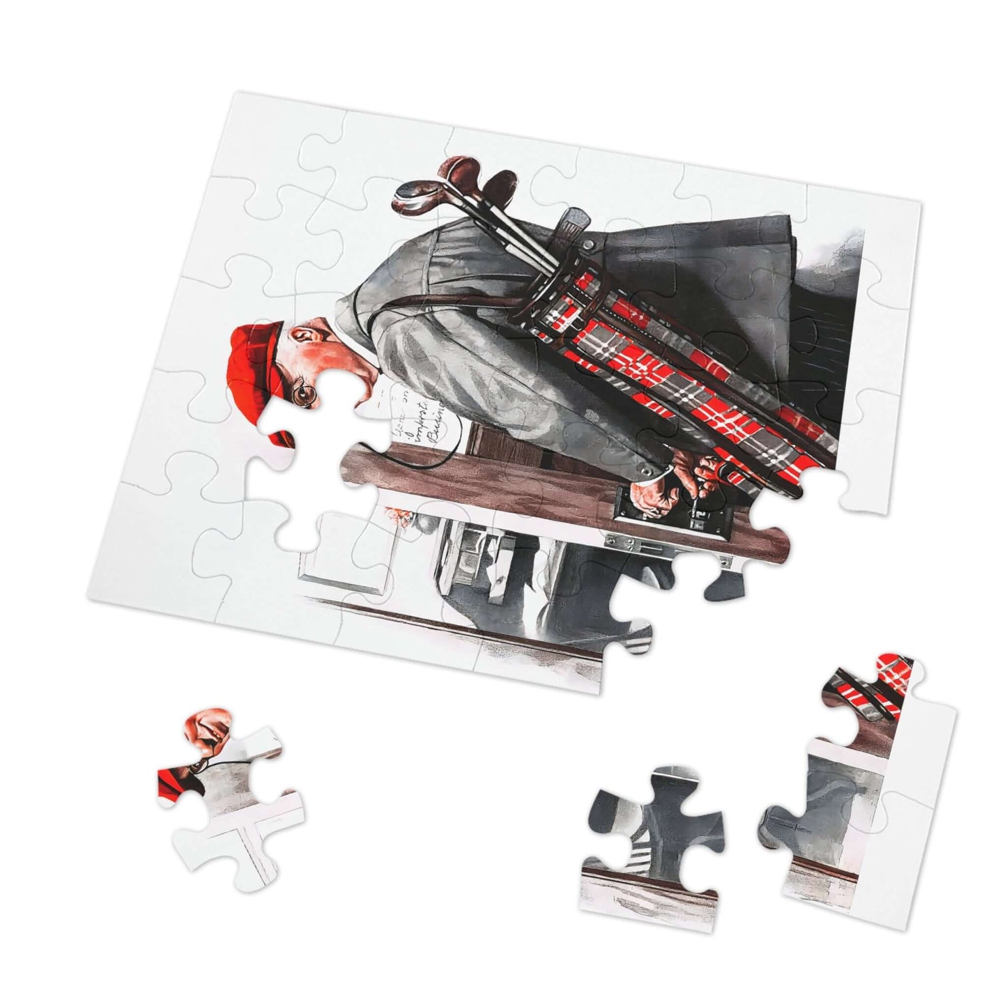 Important Business by Norman Rockwell - Jigsaw Puzzle
