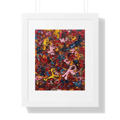 Rapture - AbEx - Framed Wall Art