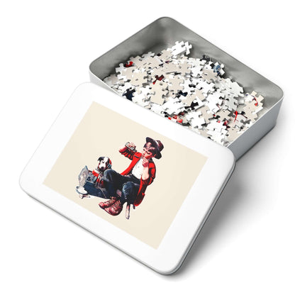 Sick Puppy by Norman Rockwell - Jigsaw Puzzle