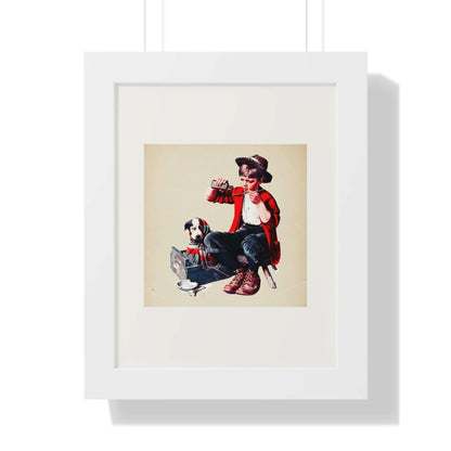 Sick Puppy by Norman Rockwell: Wall Art